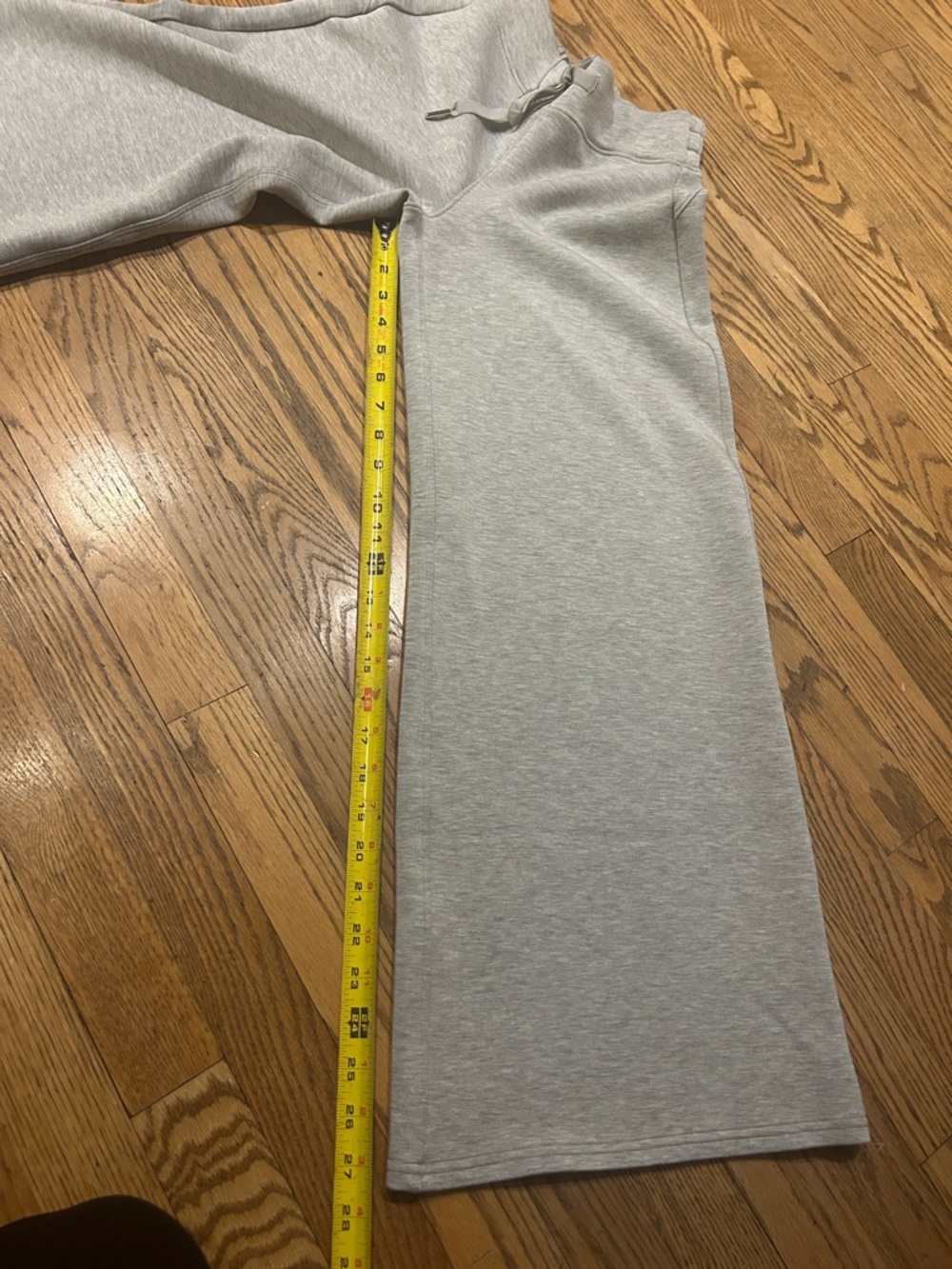 SPANX Wide-Leg Sweatpants - Heather Gray - Picture 7 of 8
